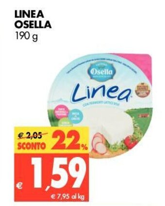 Tigros Osella Linea 190g offerta