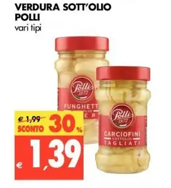 Tigros Polli Verdura Sott'Olio offerta