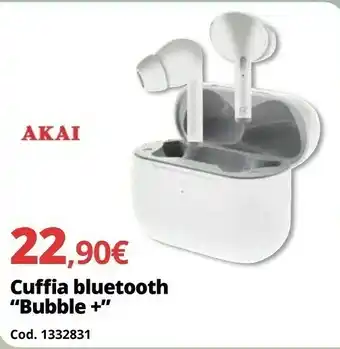 Akai Cuffia Bluetooth "Bubble 9"