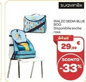 Bimbo Store Suavinex Rialzo Sedia Blue Boo offerta