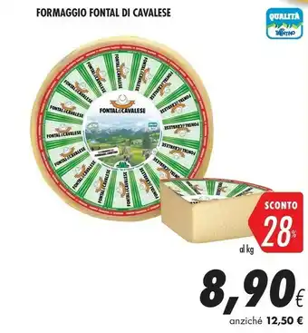 Coop Fontal Di Cavalese Formaggio offerta