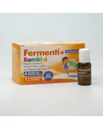 Fermenti+ bambini 10 flaconcini 4 miliardi