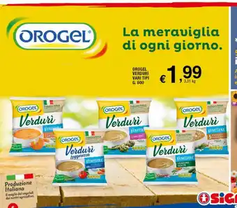 Sigma Superstore Orogel Verduri Vari Tipi G. 600 offerta
