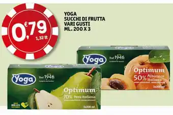 Sigma Superstore Yoga Succhi Di Frutta Vari Gusti ML. 200 x 3 offerta