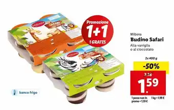 Lidl Budino safari offerta