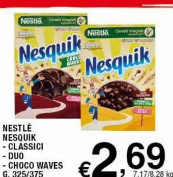 Nestlè Nesquik Classici Duo Choco Waves G 325 / 375