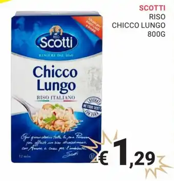 Eté Scotti Riso Chicco Lungo 800 g offerta