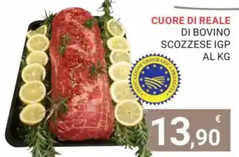 Eté Cuore di Reale Di Bovino Scozzese IGP offerta