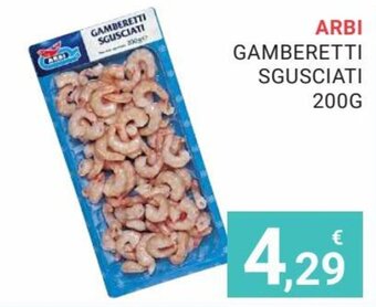 Arbi Gamberetti Sgusciati 200 g