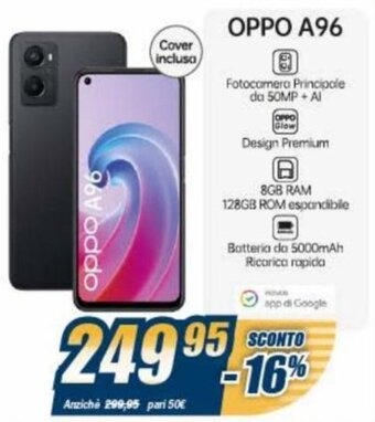 Sinergy Oppo A96 offerta