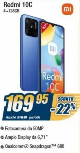 Xiaomi Redmi 10C 4+128GB