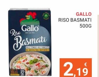 Eté Gallo Riso Basmati 500 g offerta