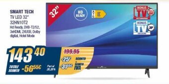 Sinergy Smart Tech TV LED 32" 32HN10T2 offerta