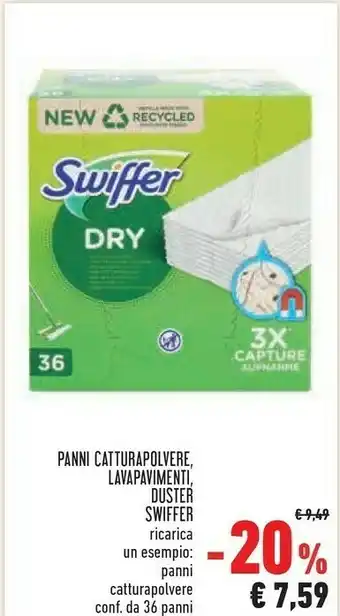 Conad Swiffer Panni Catturapolvere offerta
