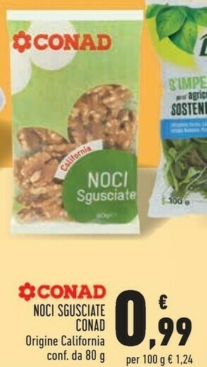 Conad Conad Noci Sgusciate offerta