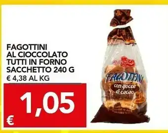 TuoDi Fagottini Al Cioccolato Tutti In Forno Sacchetto offerta