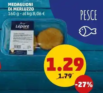 Medaglioni di merluzzo