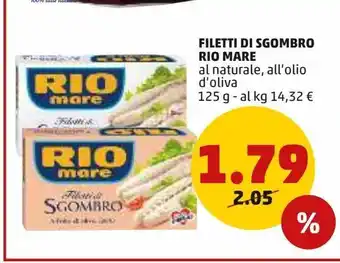 PENNY Filetti di sgombro offerta