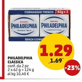 PENNY Philadelphia classica offerta