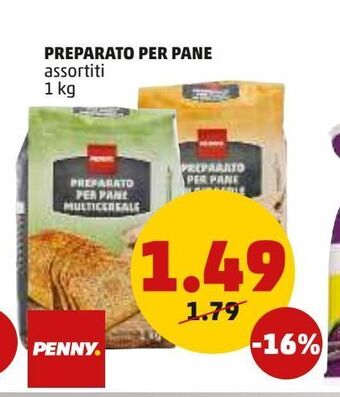 PENNY Preparato per pane penny offerta