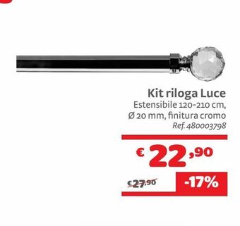 Bricocenter Kit riloga luce offerta
