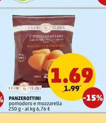 PENNY Panzerottini pomodoro e mozzarella offerta