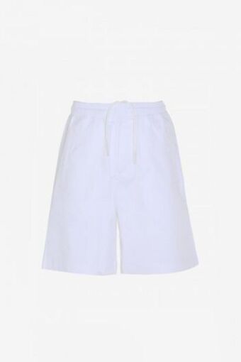 Sonny Bono Bermuda twill oversize bianco offerta