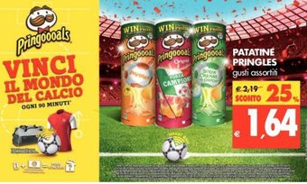 Tigros Pringles Patatine offerta