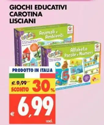 Giochi Educativi Carotina Lisciani