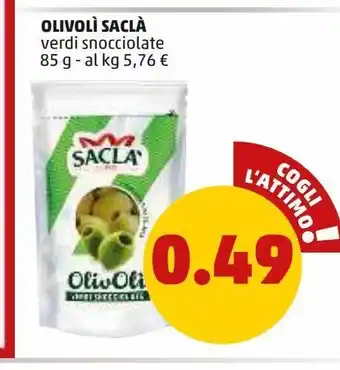 PENNY Olive sacla offerta