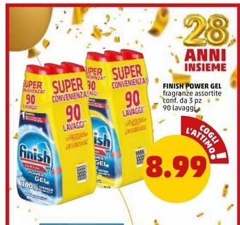 PENNY Finish power gel offerta