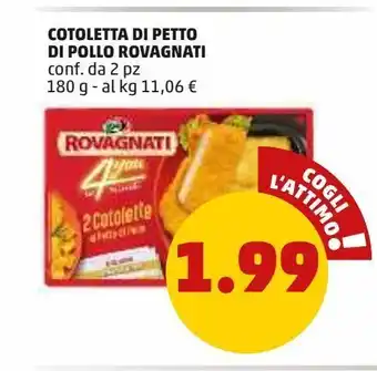 PENNY Cotoletta di pollo rovagnati offerta