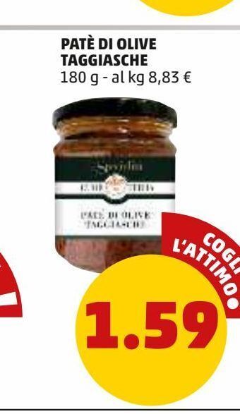 PENNY Patè di olive taggiasche offerta