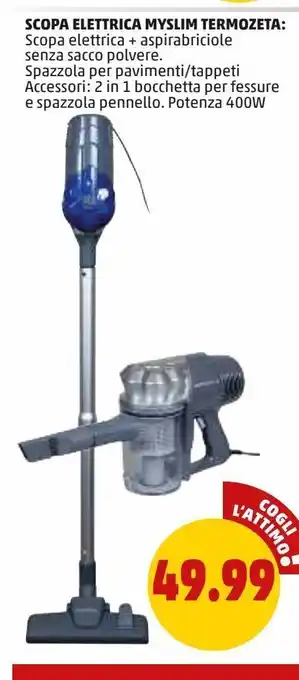 Scopa elettrica myslim termozeta