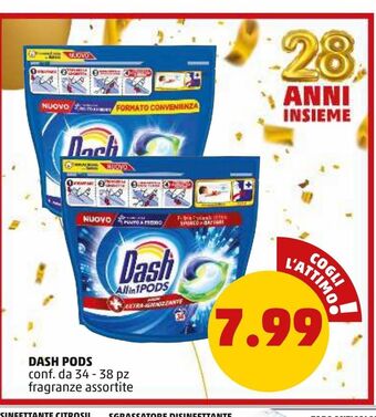 PENNY Dash pods offerta