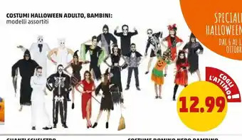 PENNY Costumi halloween adulto , bambini offerta