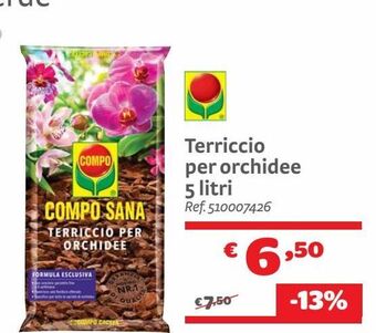 Terriccio per orchidee 5 liti