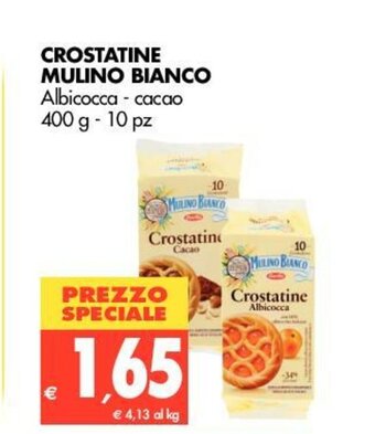 Tigros Mulino Bianco Crostatine 400g 10pz offerta