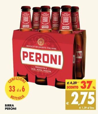 Tigros Peroni Birra offerta
