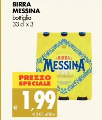 Tigros Messina Birra 33cl x 3 offerta