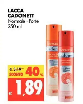 Tigros Garnier Cadonett Lacca 250ml offerta