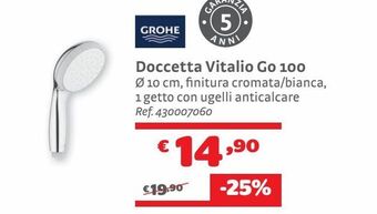 Bricocenter Doccetta vitaio go 100 offerta