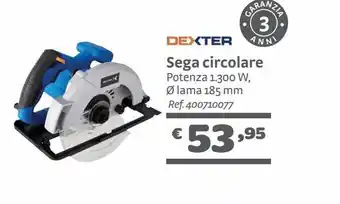 Bricocenter Sega circolare dexter offerta