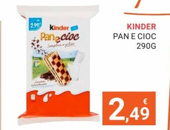Eté Kinder Pan E Cioc 290 g offerta