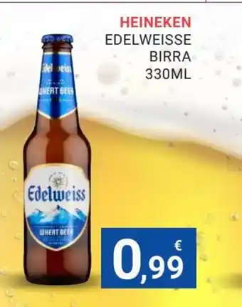 Eté Heineken Edelweisse Birra 330 ml offerta