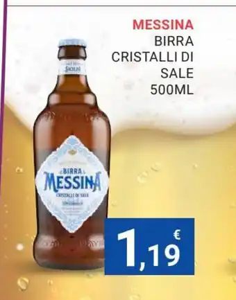 Eté Messina Birra Cristalli Di Sale 500 ml offerta