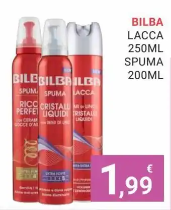 Eté Bilba Lacca 250 ml Spuma 200 ml offerta