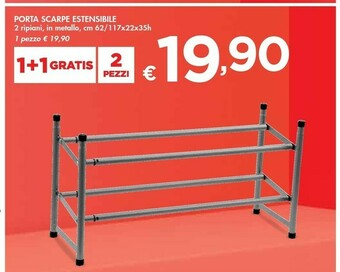 Bennet Porta Scarpe Estensibile offerta