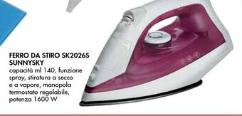 Bennet Sunnysky Ferro Da Stiro Sk2026s offerta