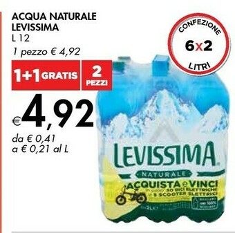Levissima Acqua Naturale